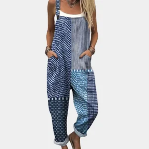 Bekväm Mönstrad Jumpsuit
