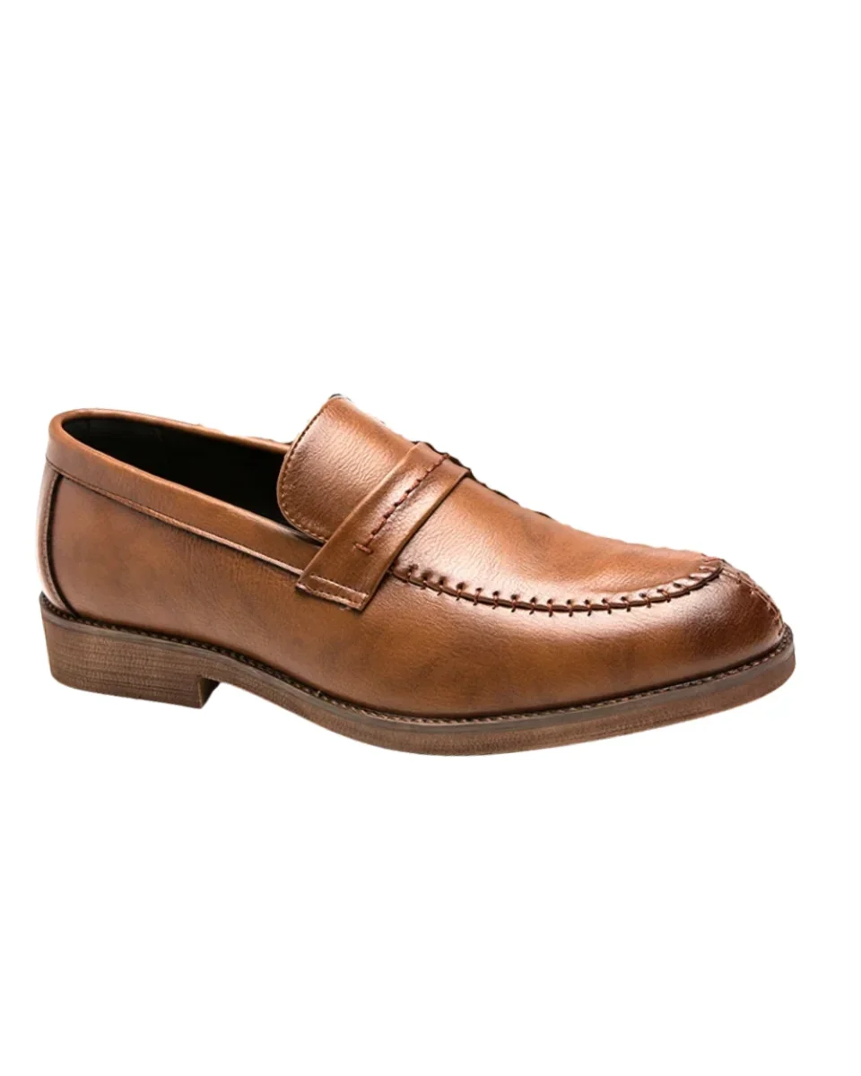 Loafers i läder - Bild 2