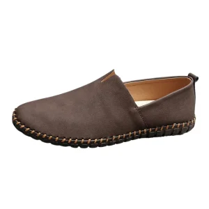 Loafers i Santorini-läder