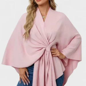 Yvette | Elegant draperad poncho